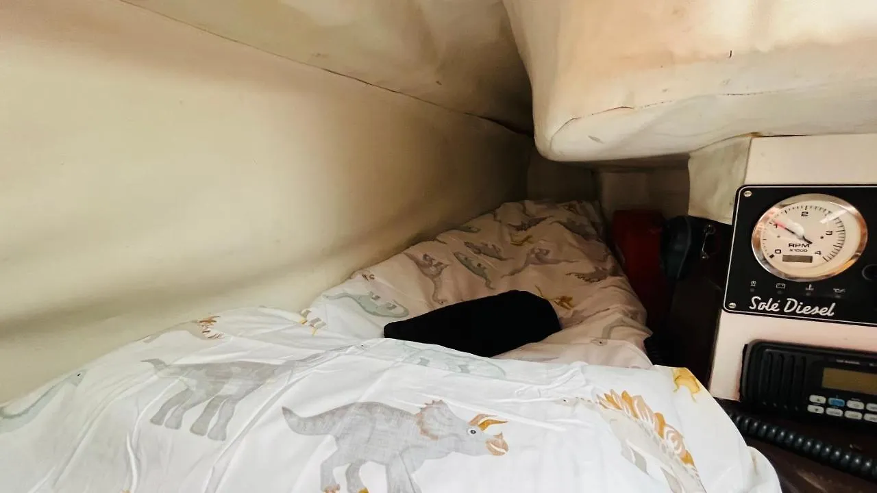 ホテル Cozy Sailing Boat Barcelona サン・アドリア・デ・ベソス 船上ホテル