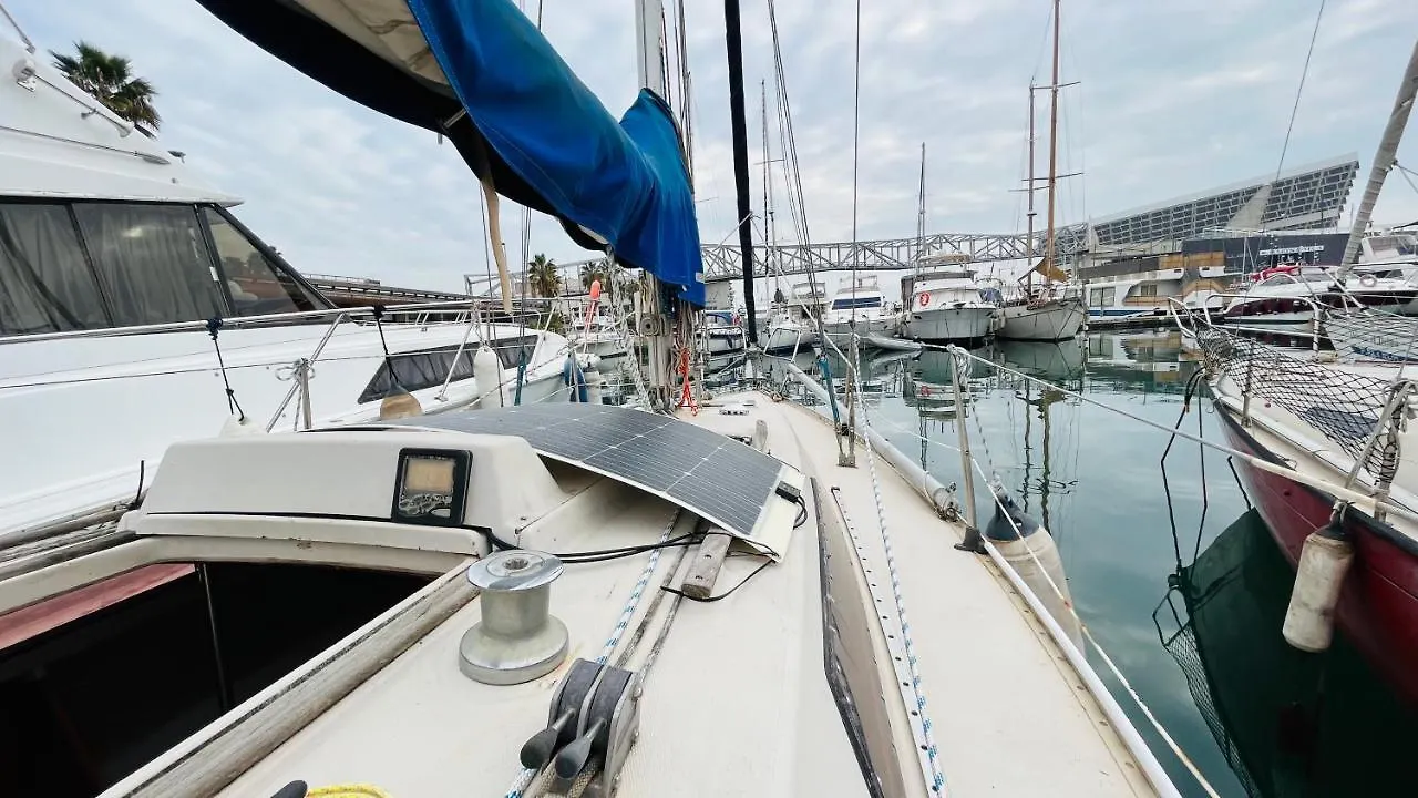 Cozy Sailing Boat Barcelona Hotel Sant Adria de Besos Spain